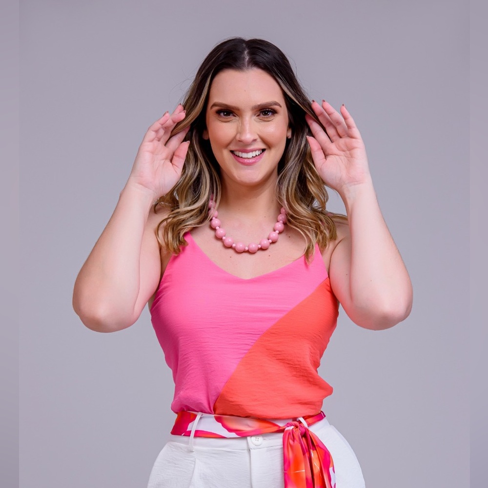 BLOUSE CEY AIR FLOW BICOLOR